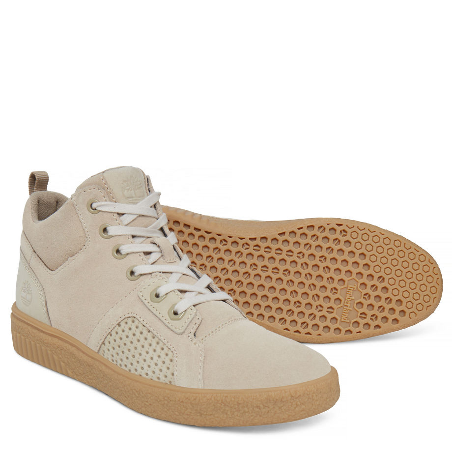 Timberland Women's Milania Chukka Trainer Natural Cornstalk Naturebuck