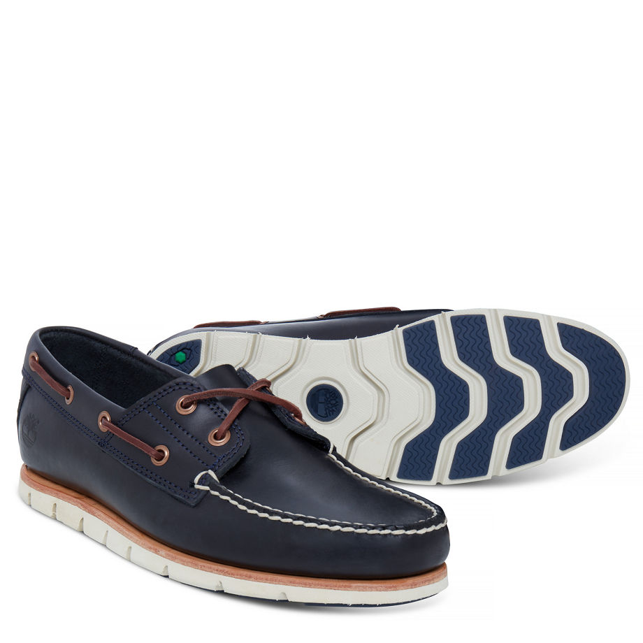 Timberland Men's Tidelands Boat Shoe Indigo
