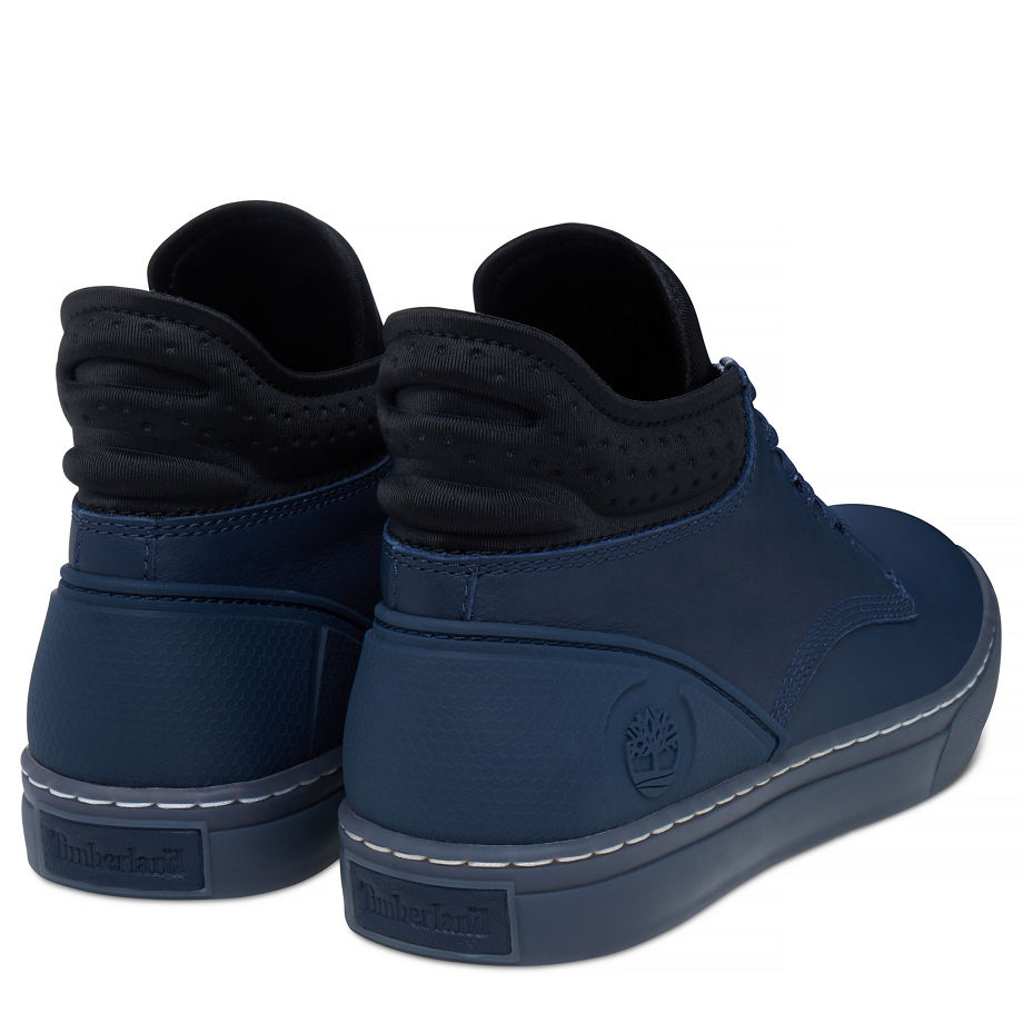Timberland Men's Adventure 2.0 Cupsole Rubberised Chukka Navy Black Iris Rubberized