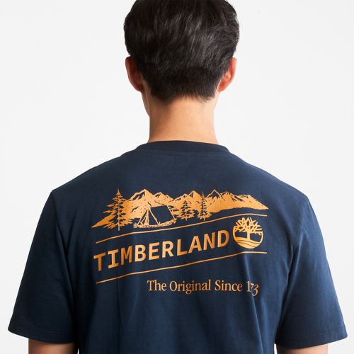 Timberland Men's Utility Back-Graphic T-Shirt