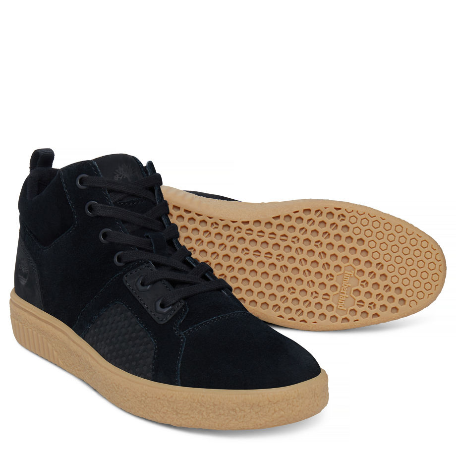 Timberland Women's Milania Chukka Trainer Black Black Nubuck