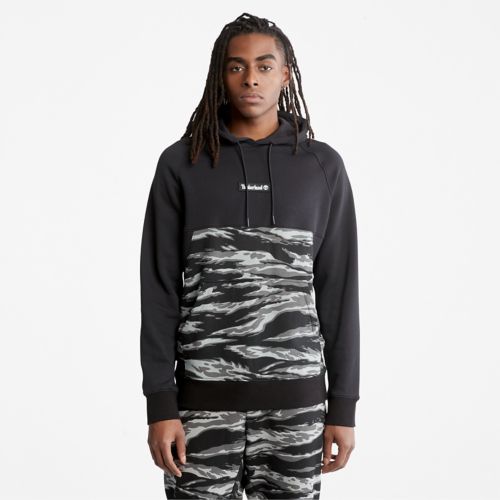 Timberland Men's White Tiger Camo-Print Hoodie