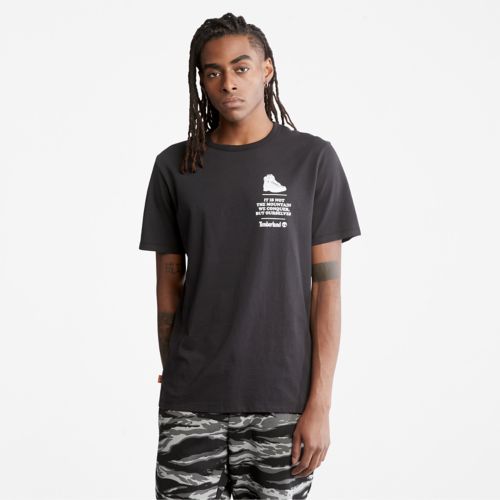 Timberland Men's Outdoor Heritage Graphic Boot-Logo T-Shirt
