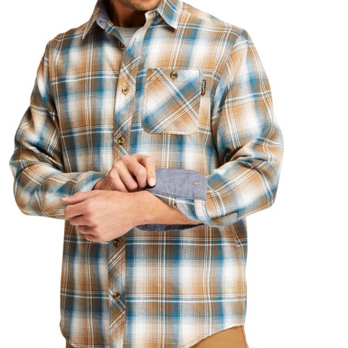 Timberland Men's Timberland PRO® Woodfort Midweight Flannel Work Shirt