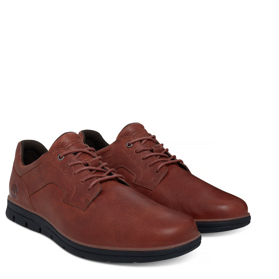 Timberland Men's Bradstreet Oxford Cognac Cognac Woodlands