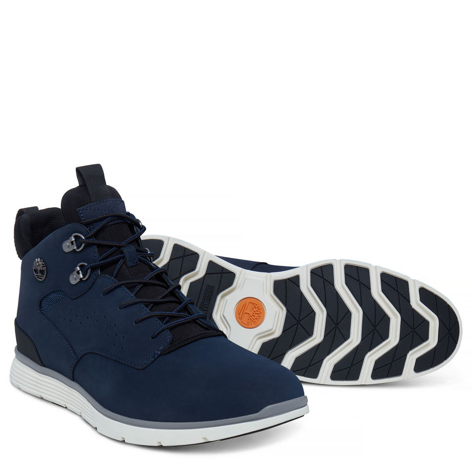 Timberland Men's Killington Hiker Chukka Navy Black Iris Nubuck