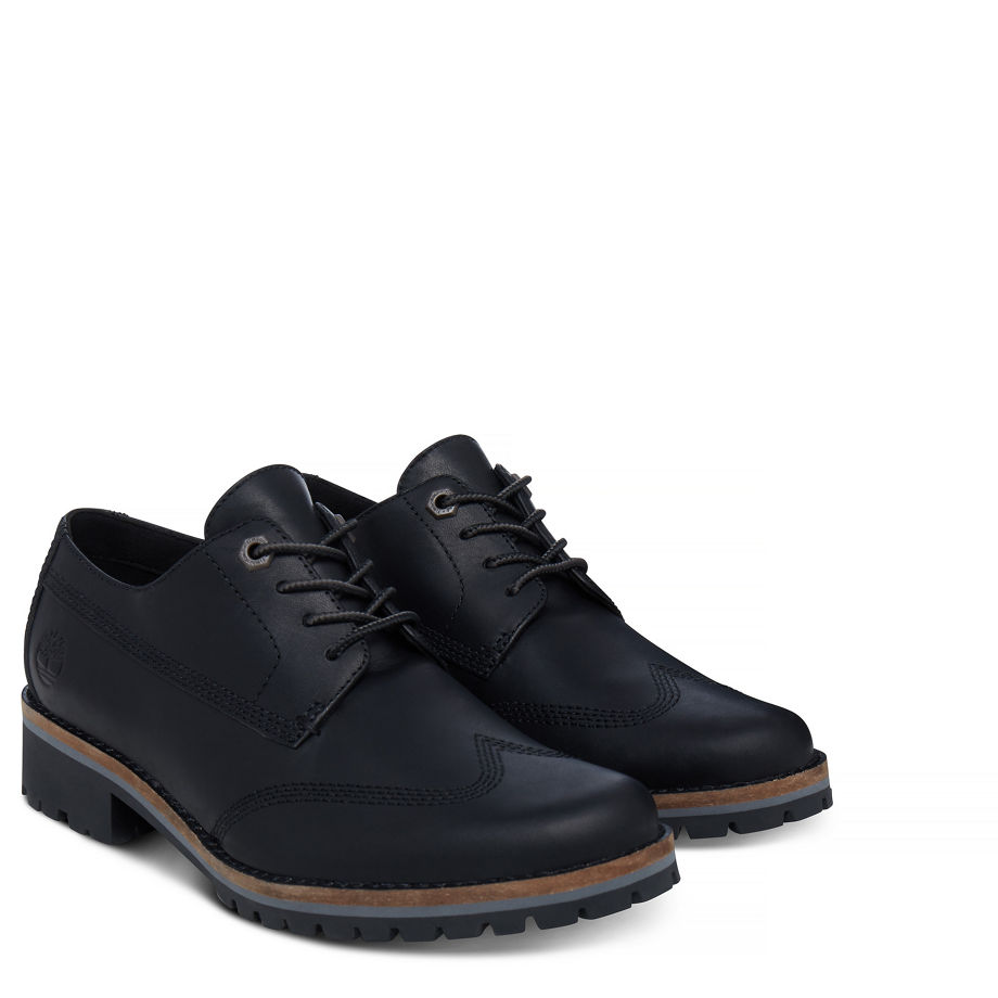Timberland Women's Main Hill Oxford Black Jet Black Mincio