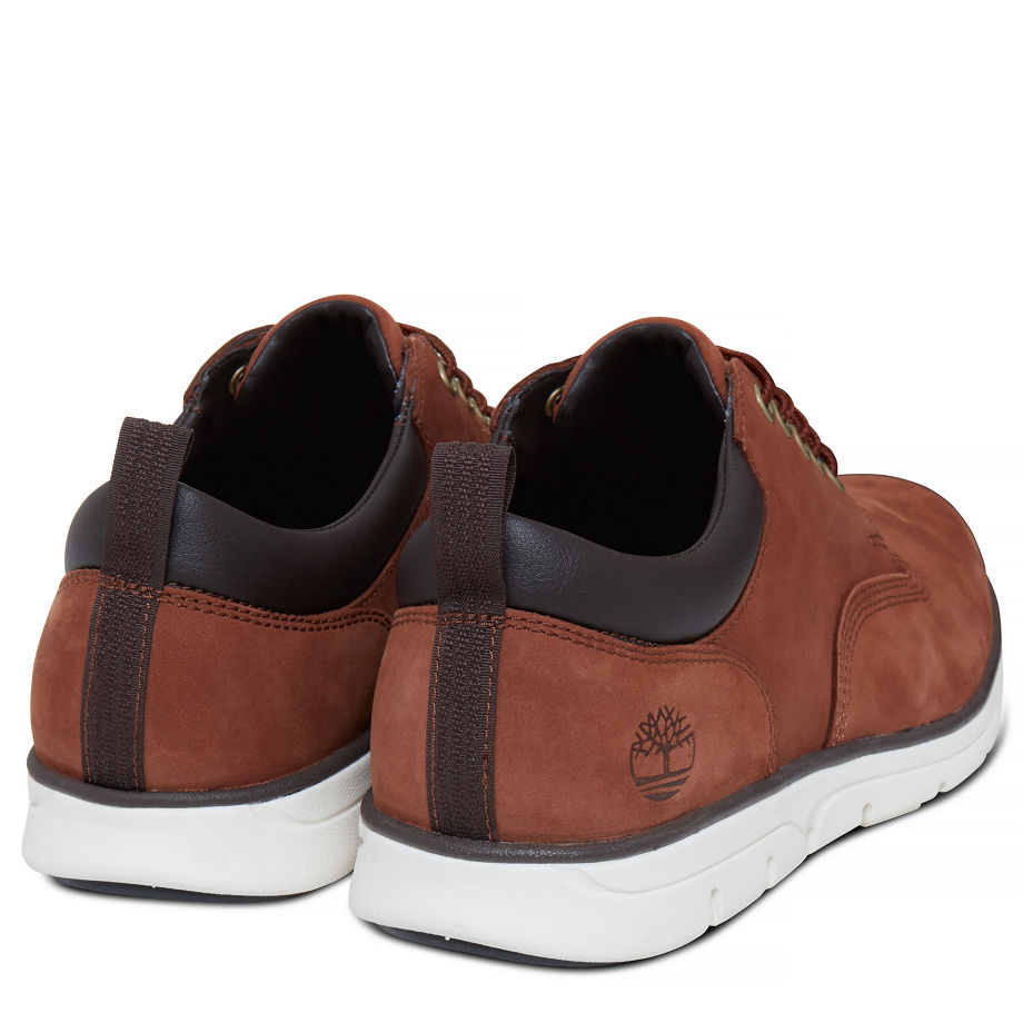 Timberland Men's Bradstreet Oxford Cognac Cognac Nubuck