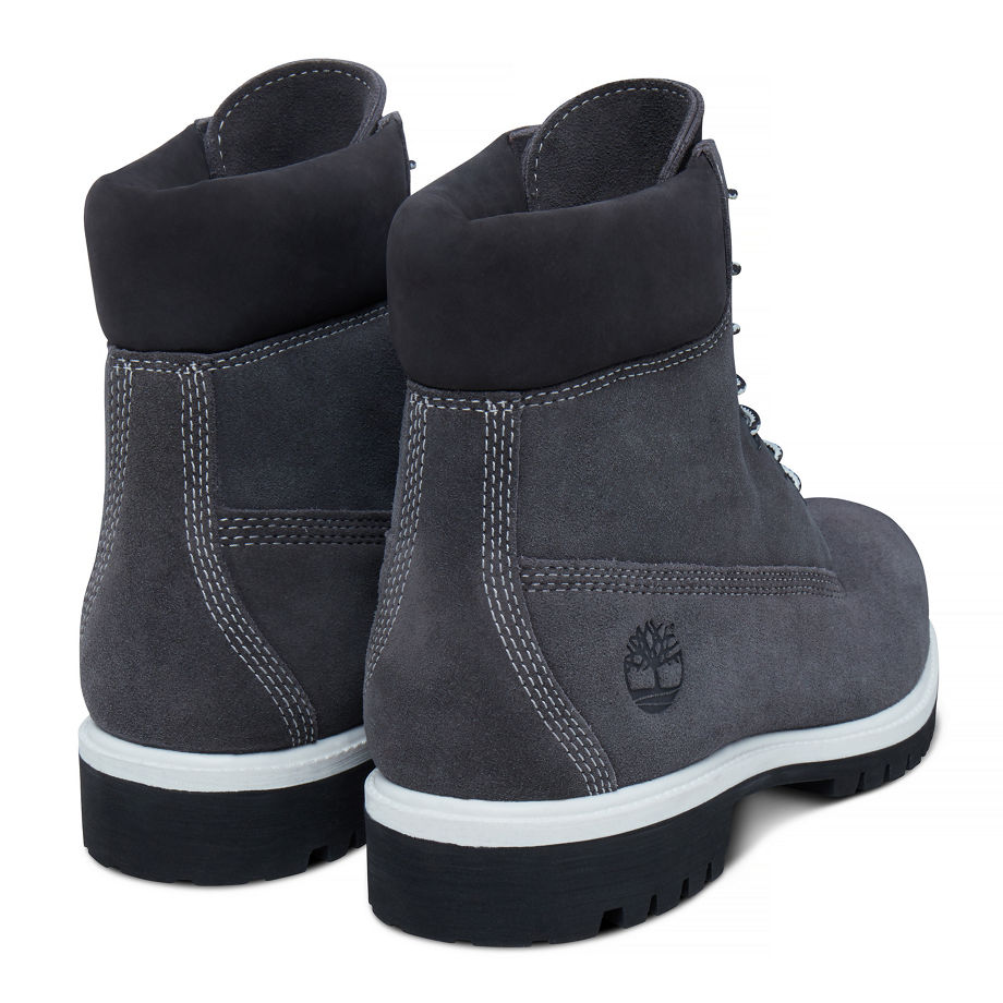 Timberland Men's Timberland® Icon Suede 6-inch Boot Grey Forged Iron Hammer Ii