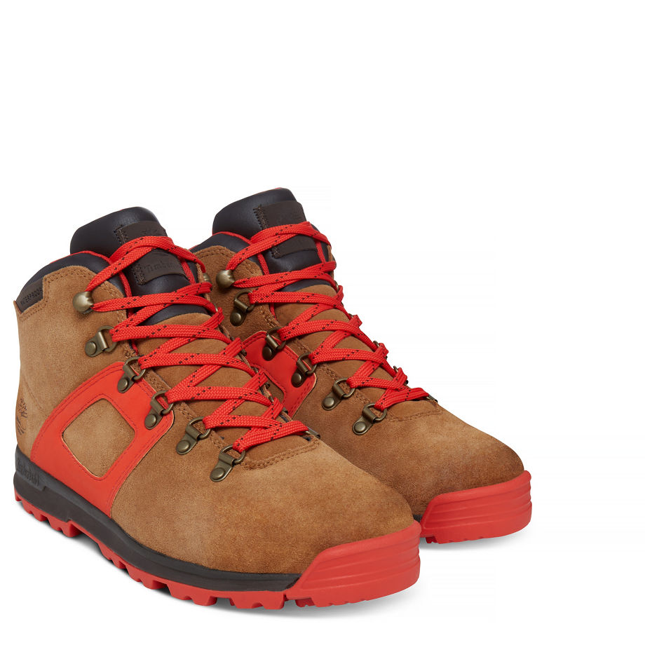Timberland Men's GT Scramble Leather Boot Tan Trapper Tan