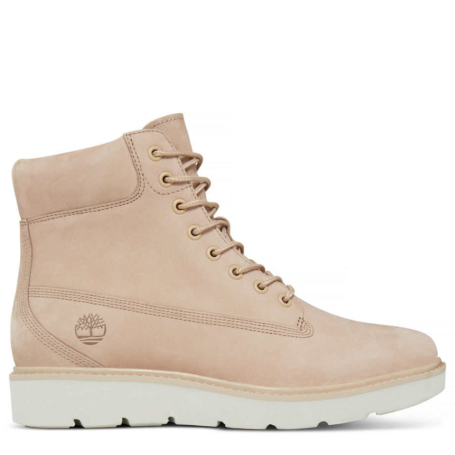 Timberland Women's Kenniston 6-inch Boot Natural Stone Nubuck