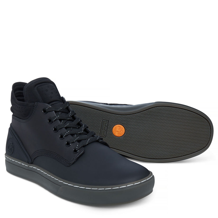 Timberland Men's Adventure 2.0 Cupsole Rubberised Chukka Black Black Rubberized