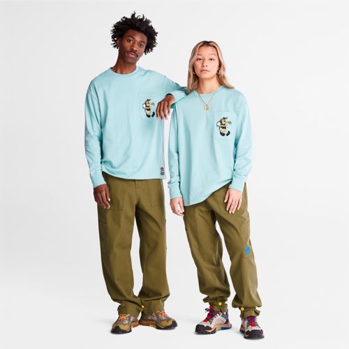 Timberland Bee Line x Timberland Back-Graphic Long-Sleeve T-Shirt