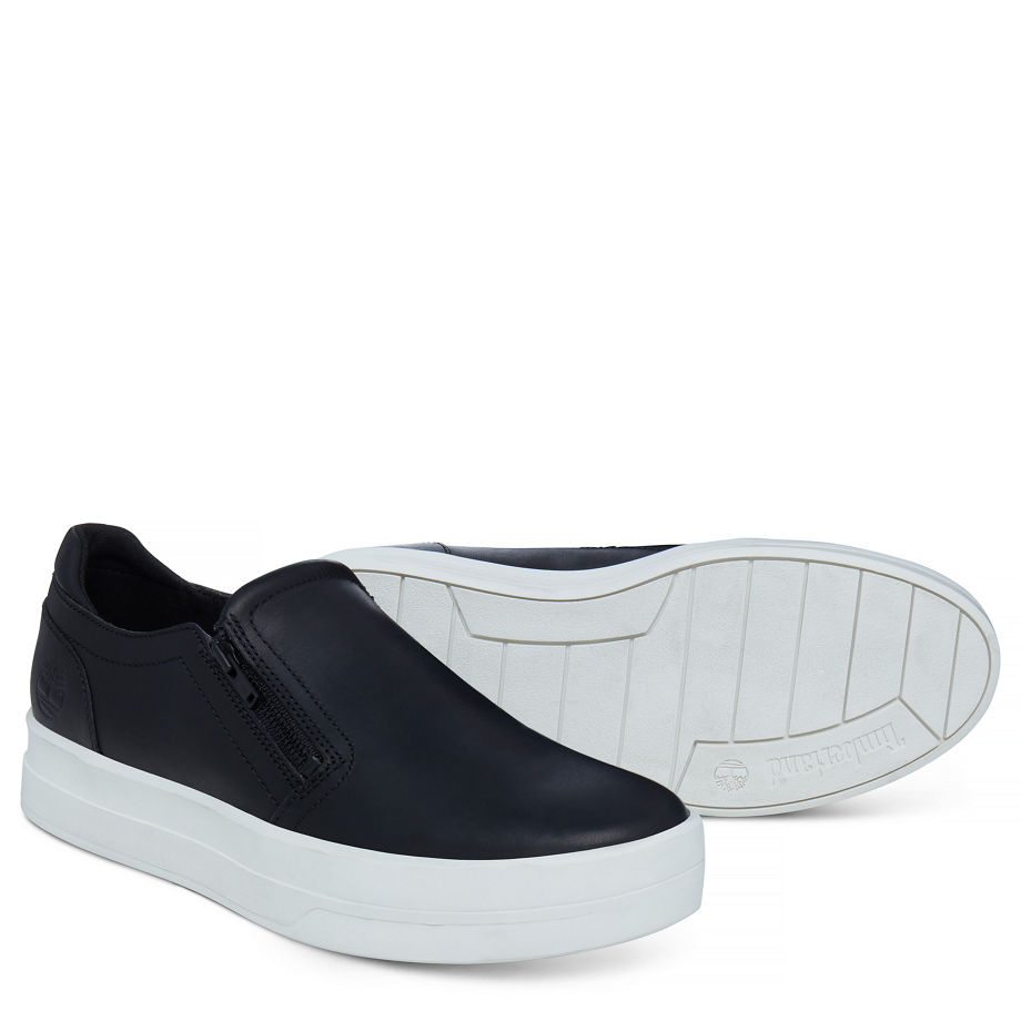 Timberland Women's Mayliss Slip On Oxford Black Jet Black Mincio