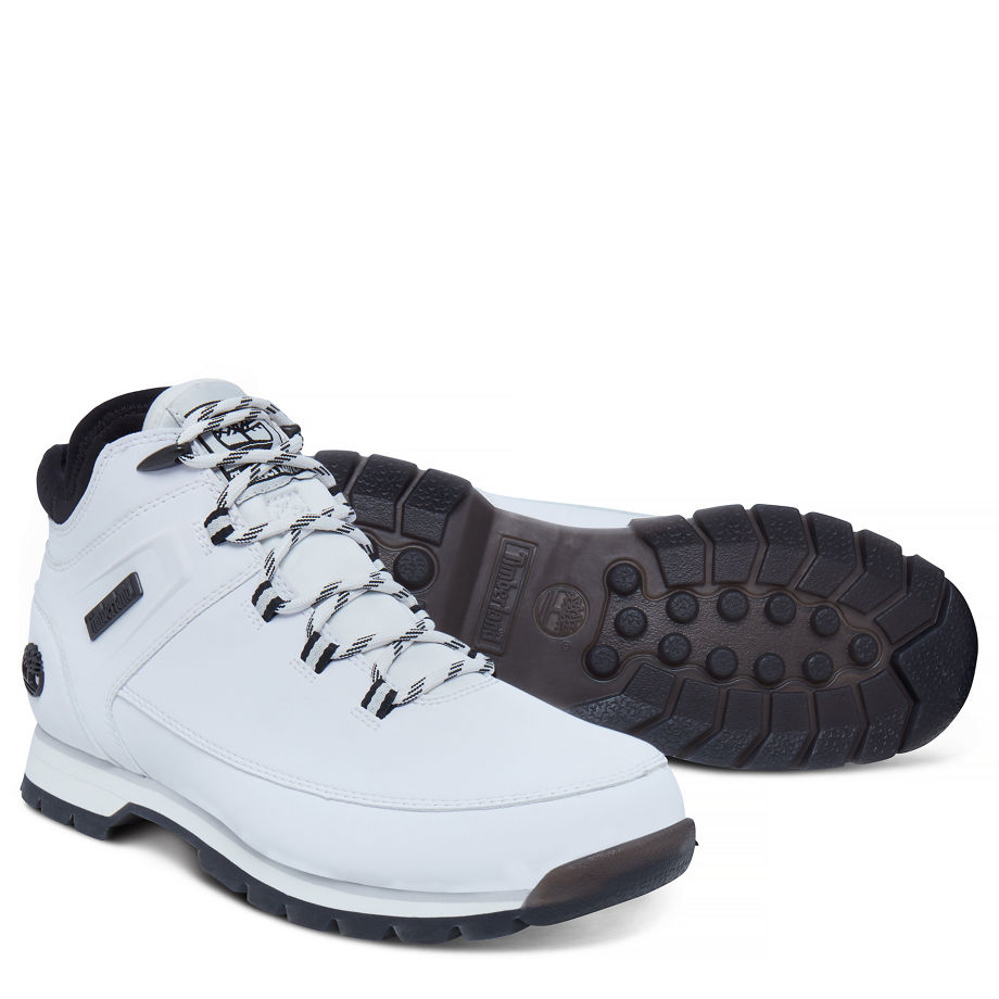 Timberland Men's Euro Sprint Sport Boot White White