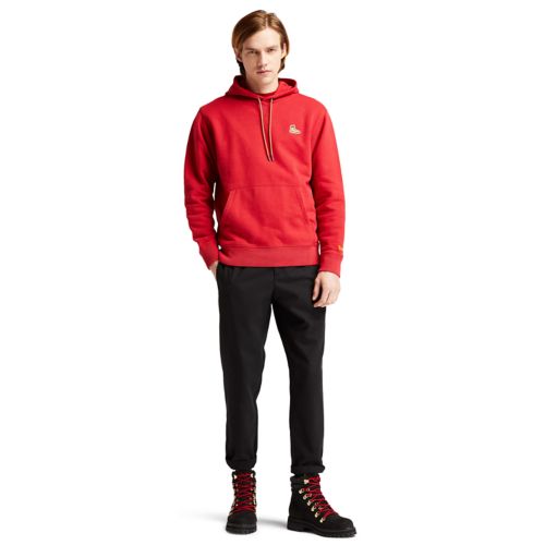 Timberland Men's Boot-Logo Hoodie Sweatshirt