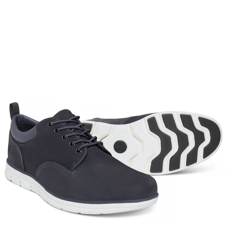 Timberland Men's Bradstreet Oxford Slate Grey Forged Iron Nubuck