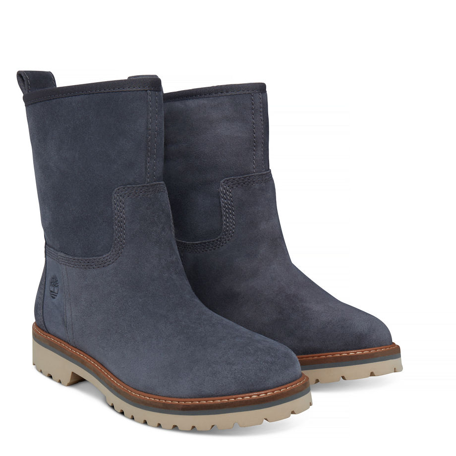 Timberland Women's Chamonix Valley Winter Boot Grey Dark Grey Suede