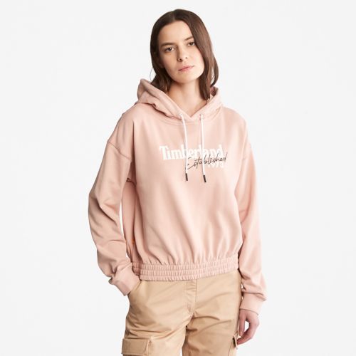 Timberland Women's Relaxed-Fit Logo Hoodie