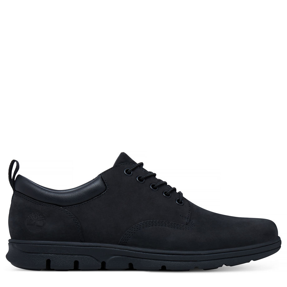 Timberland Men's Bradstreet Oxford Shoe Black Black Nubuck