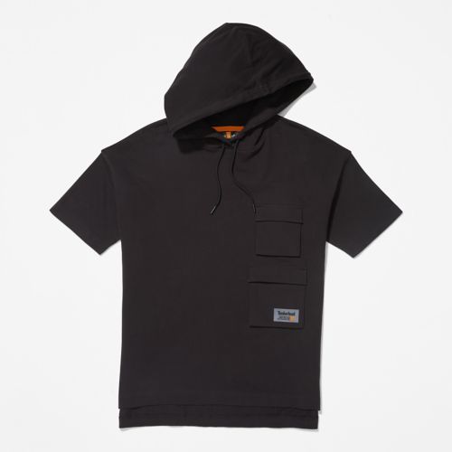 Timberland Women's Progressive Utility Pocket Hoodie T-Shirt