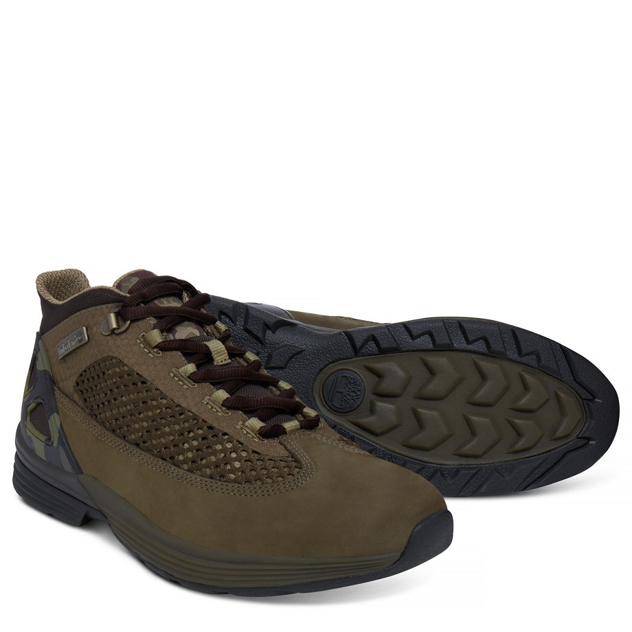 Timberland Men's Kenetic Sneakers Olive/Camo Dark Olive/Camo