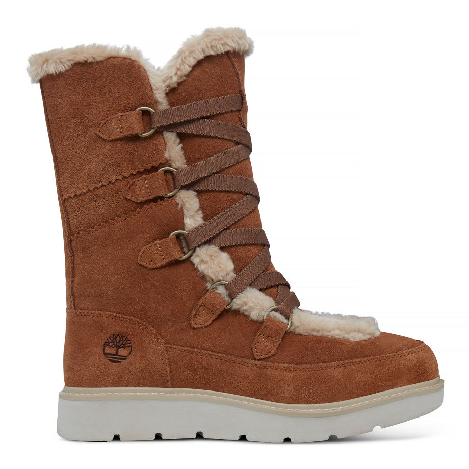 Timberland Women's Kenniston Tall Muk Boot Brown Port Tan