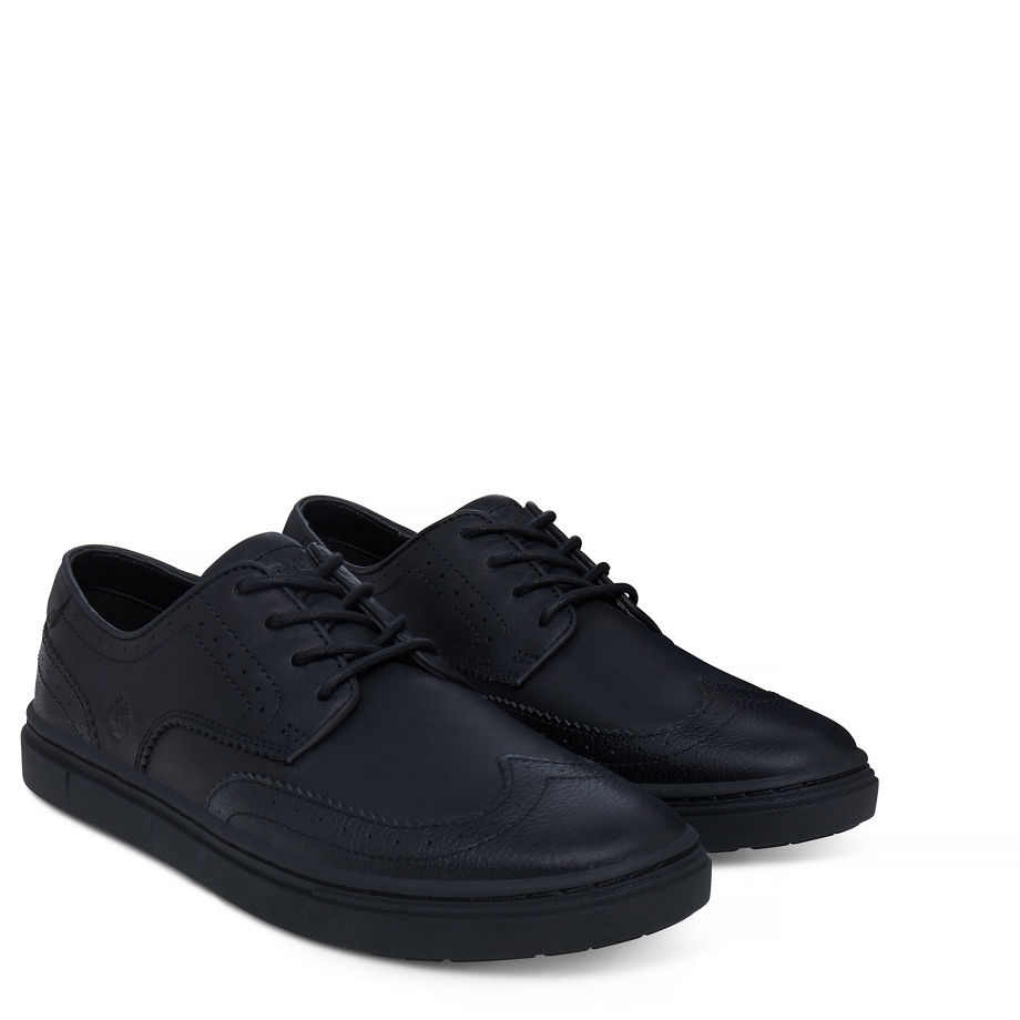 Timberland Men's 3.0 Cupsole Wingtip Oxford Black Black Tbl Forty
