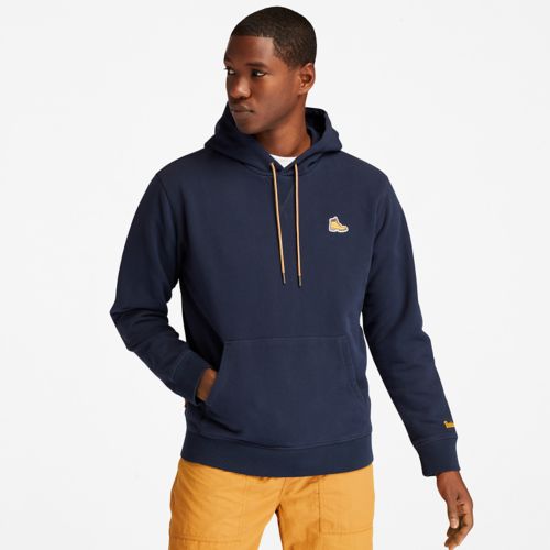 Timberland Men's Boot-Logo Hoodie Sweatshirt