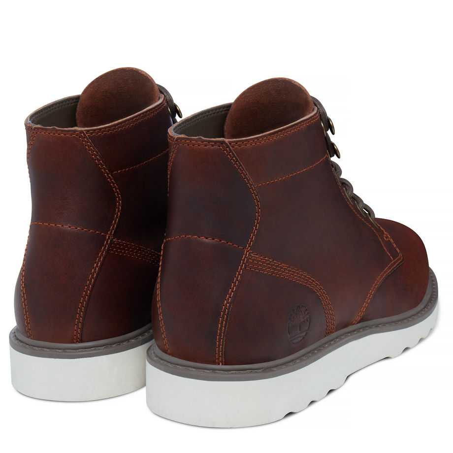 Timberland Men's Newmarket Chukka Brown Rawhide Tbl Forty