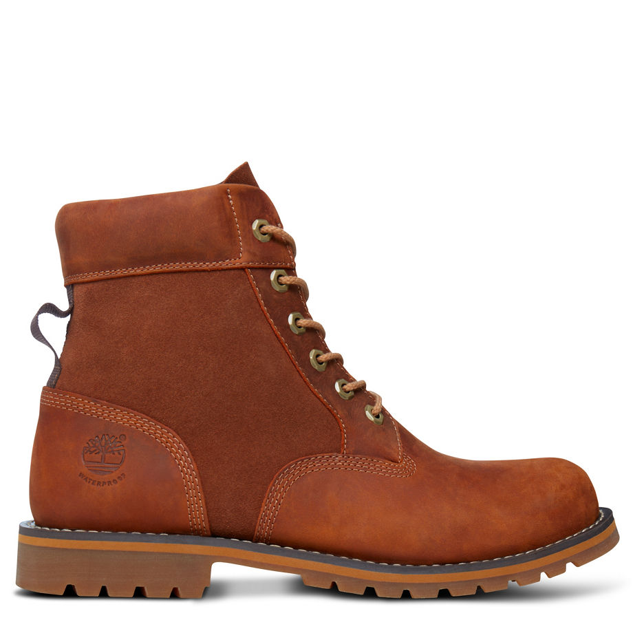 Timberland Men's Larchmont 6-inch Boot Brown Glazed Ginger Fg
