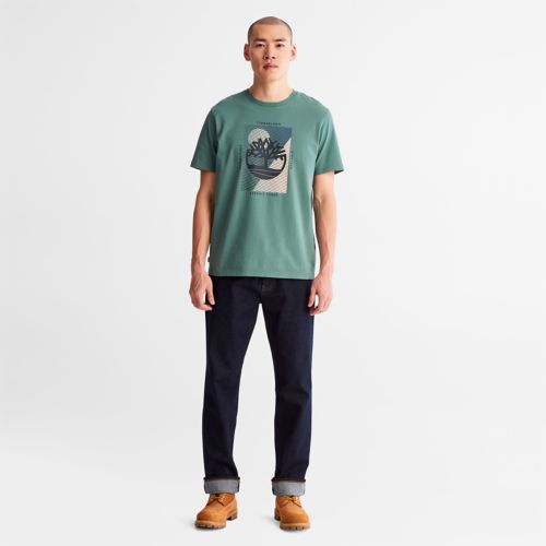 Timberland Men's Tree-Logo T-Shirt