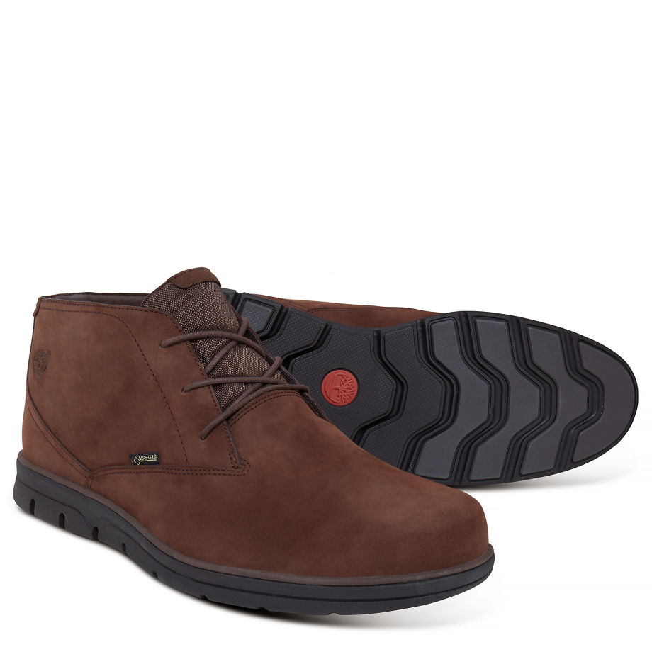 Timberland Men's Bradstreet Chukka with Gore-Tex® Dark Brown Dark Brown Oiled