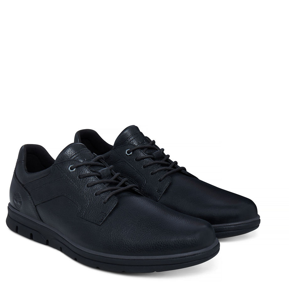 Timberland Men's Bradstreet Oxford Black Jet Black Woodlands