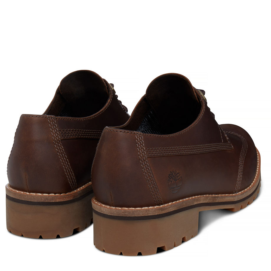 Timberland Women's Main Hill Oxford Brown Medium Brown Saddleback