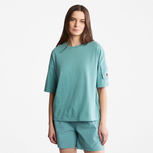 Timberland Women's Progressive Utility Pocket T-Shirt