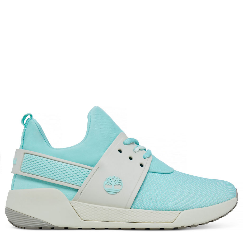 Timberland Women's Kiri Up Knit Sneaker Pastel Green Silt Green
