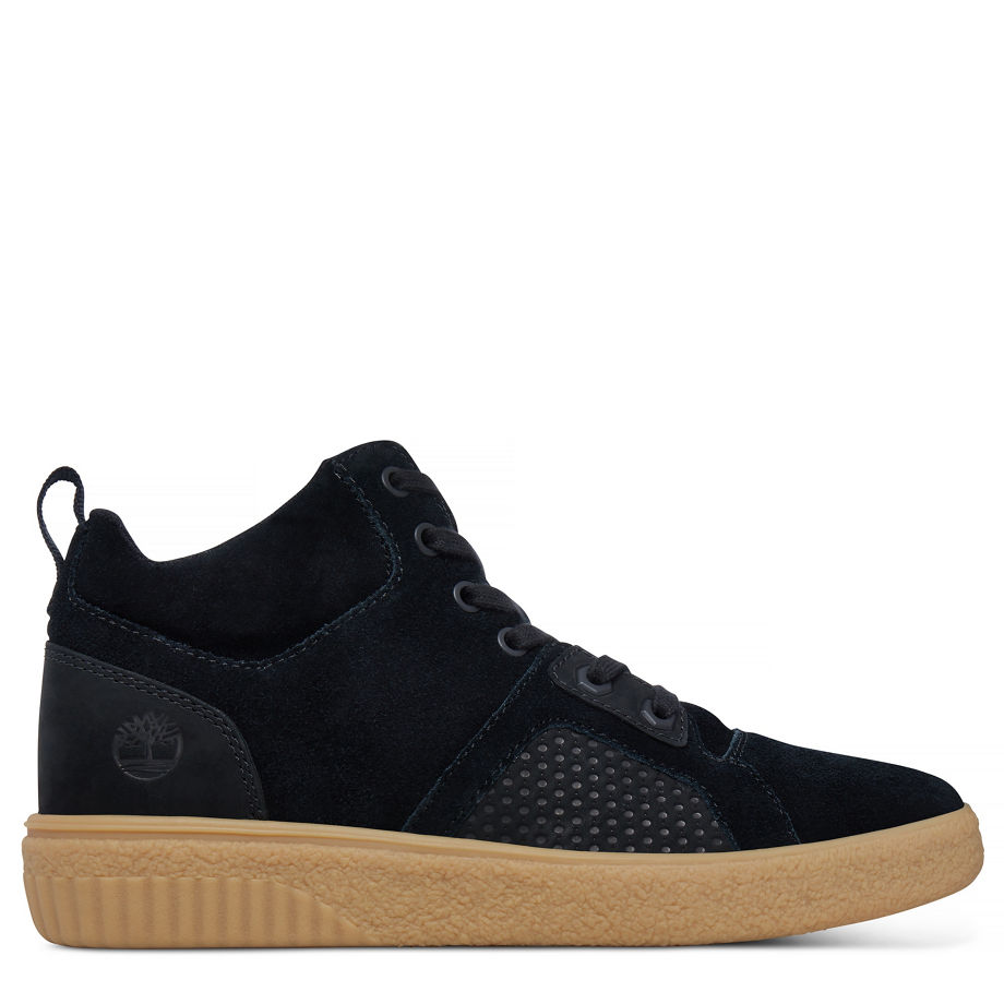 Timberland Women's Milania Chukka Trainer Black Black Nubuck