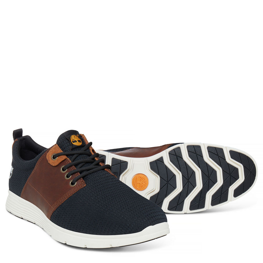 Timberland Men's Killington Leather/Fabric Trainer Brown Wheat Tbl Forty