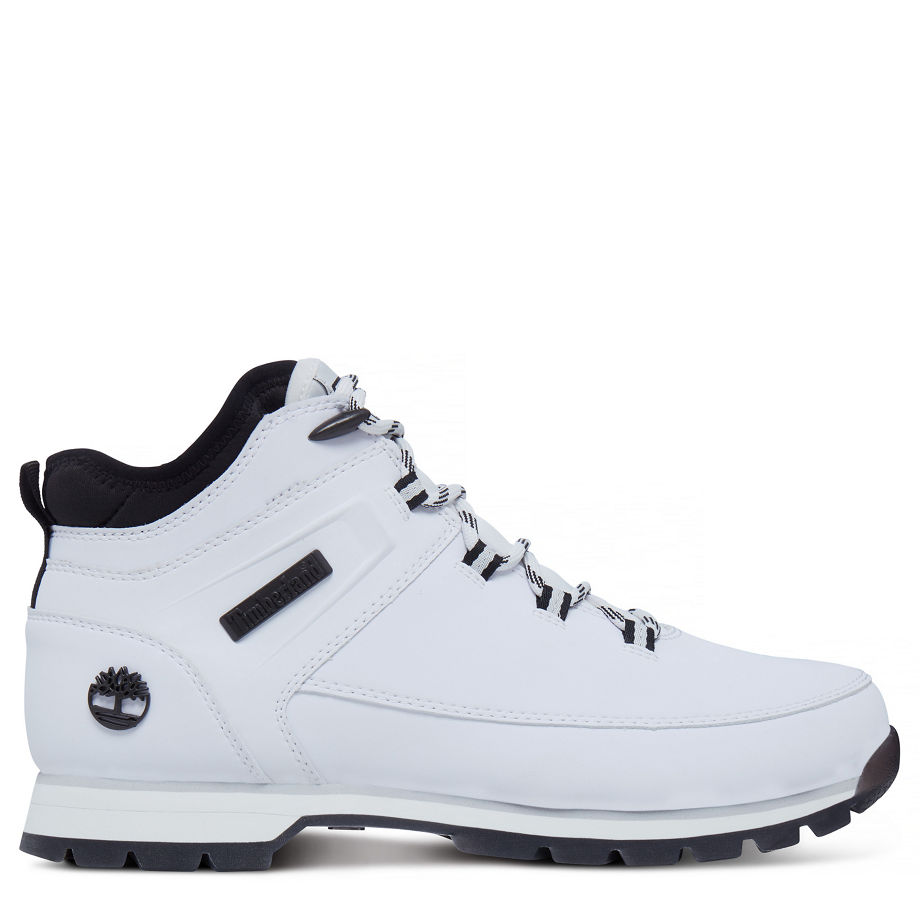 Timberland Men's Euro Sprint Sport Boot White White