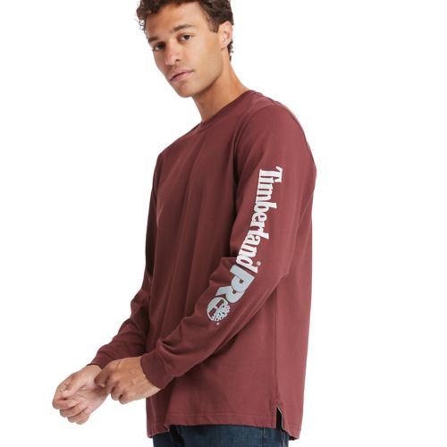 Timberland Men's Timberland PRO® Base Plate Long-Sleeve Wicking T-Shirt