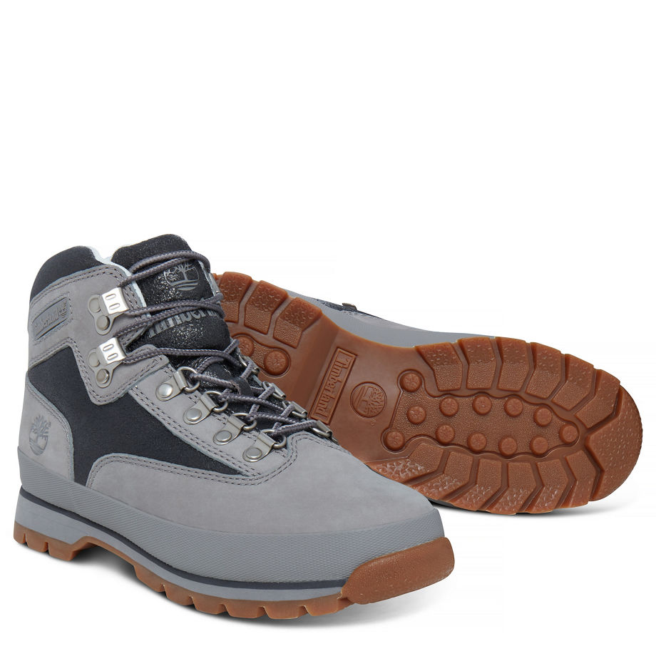 Timberland Women's Euro Hiker Leather Boot Grey Grey