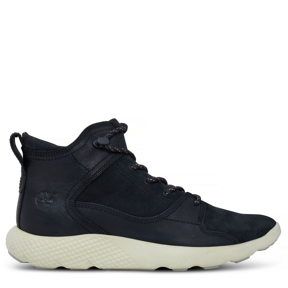 Timberland Men's Flyroam Chukka Black Black Buttersoft Jet Black Forty
