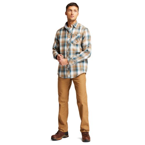 Timberland Men's Timberland PRO® Woodfort Midweight Flannel Work Shirt