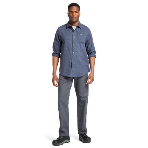 Timberland Men's Timberland PRO® Woodfort Midweight Flannel Work Shirt