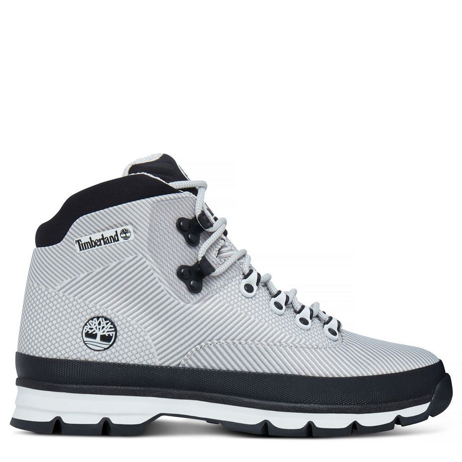 Timberland Men's Euro Hiker Jacquard Boot White White