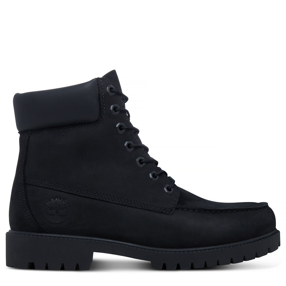 Timberland Men's Timberland® Icon 6-Inch Moc Boot Black Black Waterbuck