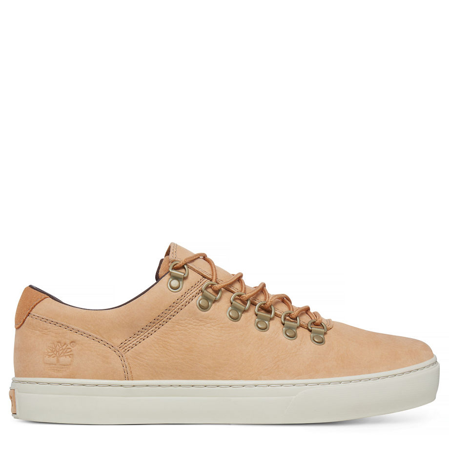 Timberland Men's Adventure 2.0 Alpine Oxford Beige Nubuck Doe Barefoot Buffed