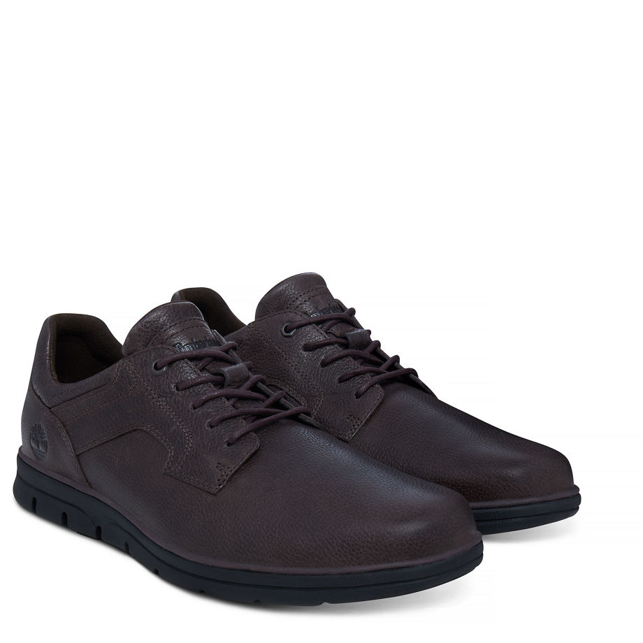 Timberland Men's Bradstreet Oxford Dark Brown Mulch Woodlands