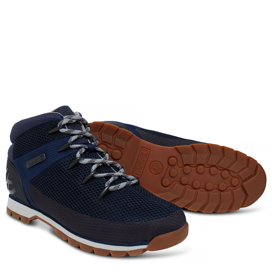 Timberland Men's Euro Sprint Fabric Boot Navy Navy